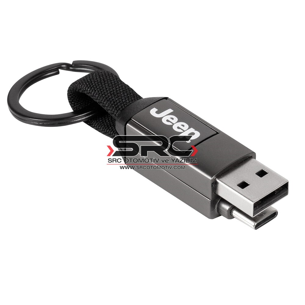 Anahtarlık Şarj Aleti (USB - USB C, USB C - USB C, USB - Lightning (Apple))