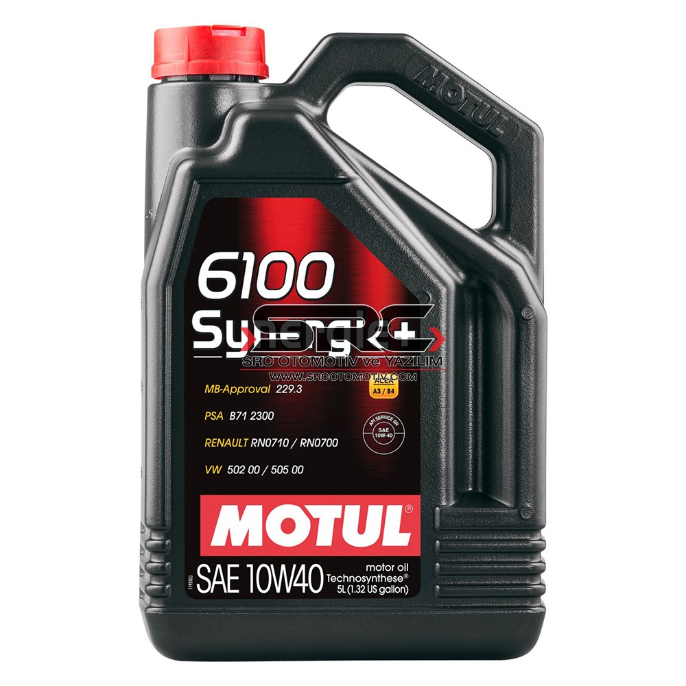 6100 Synergie+ 10W-40 Motor Yağı 5 Litre