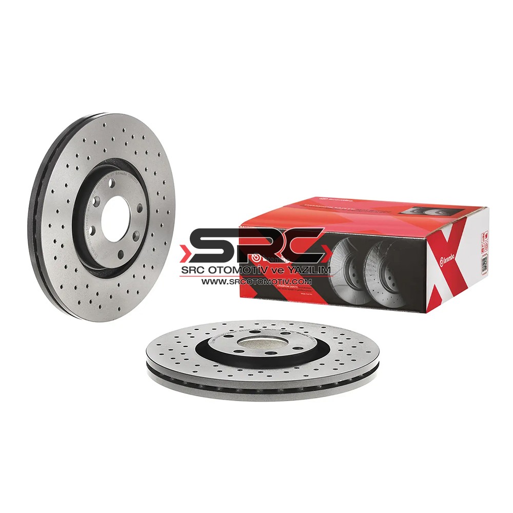 Ön Fren Disk Takımı (302 mm) (Delikli)