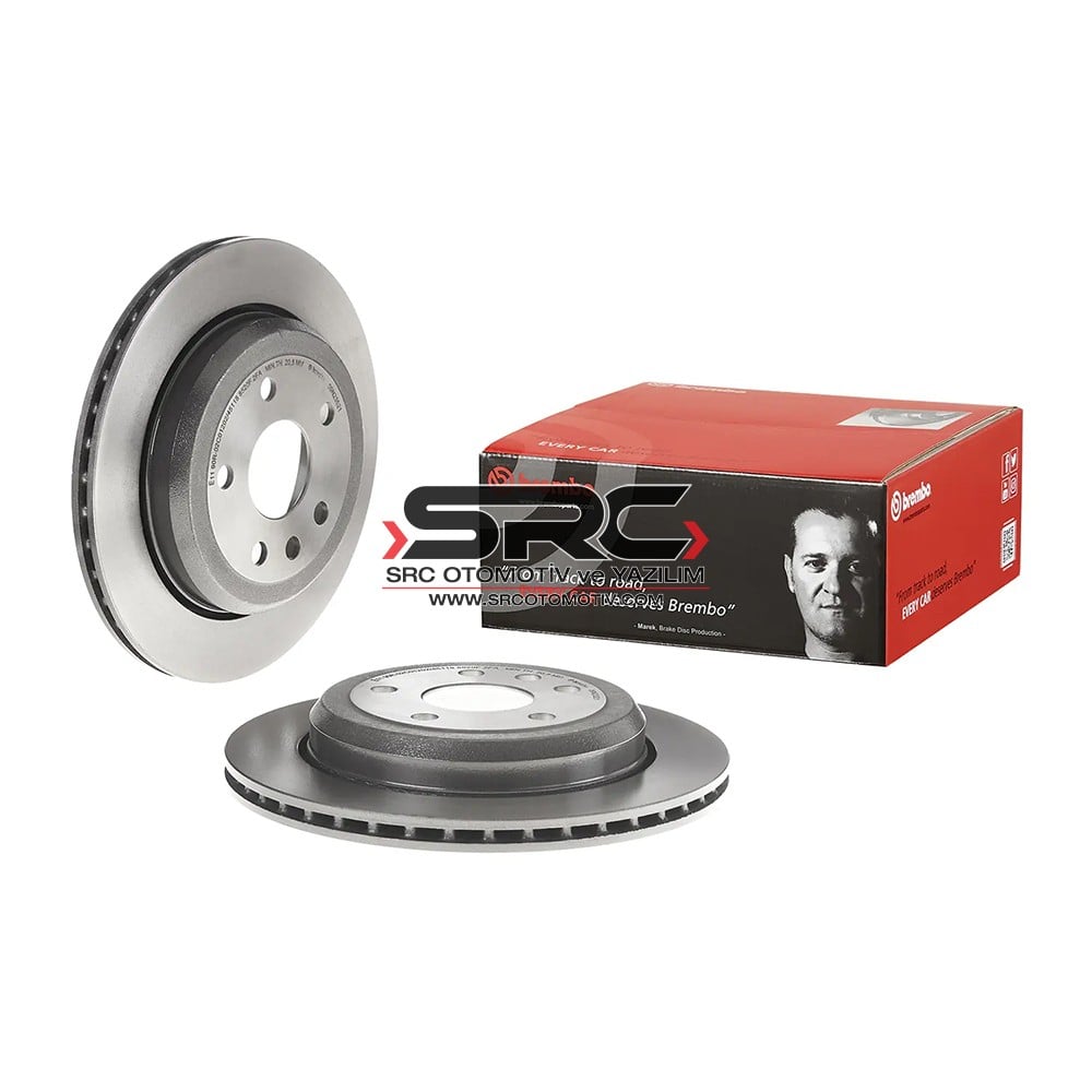 Arka Fren Disk Takımı (330 mm) (Soğutmalı)