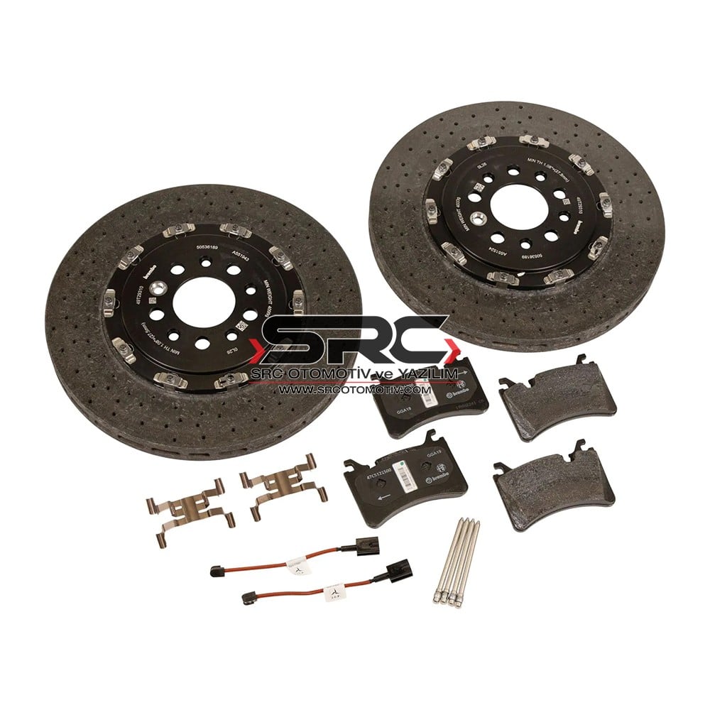 Arka Fren Disk ve Balata Takımı (Carbon Seramic)